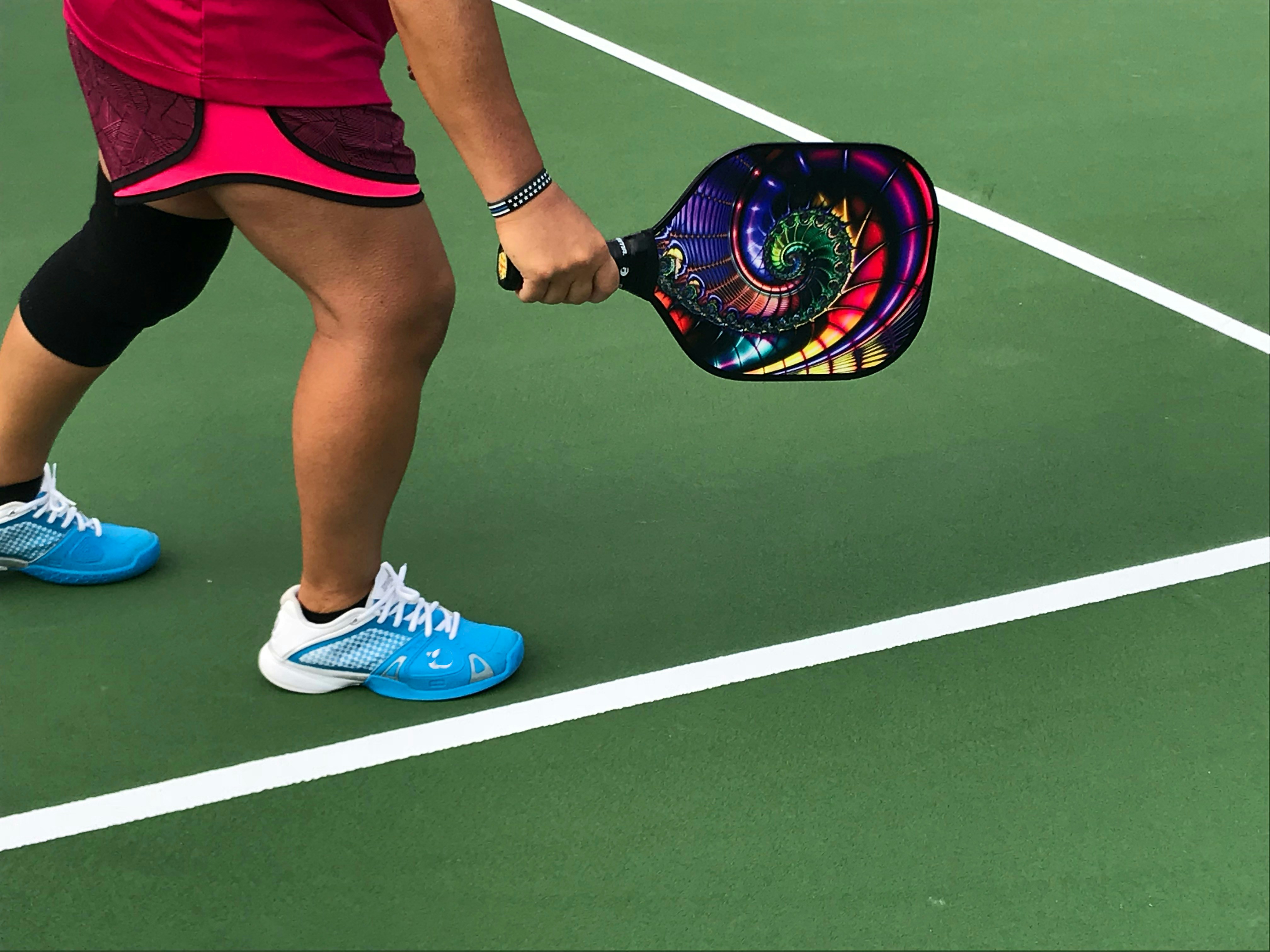 Player with paddle